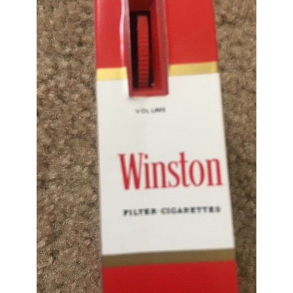 Vintage Twenty Class A Winston Filter Cigarette Box Radio Collectors Item - Picture 9 of 9